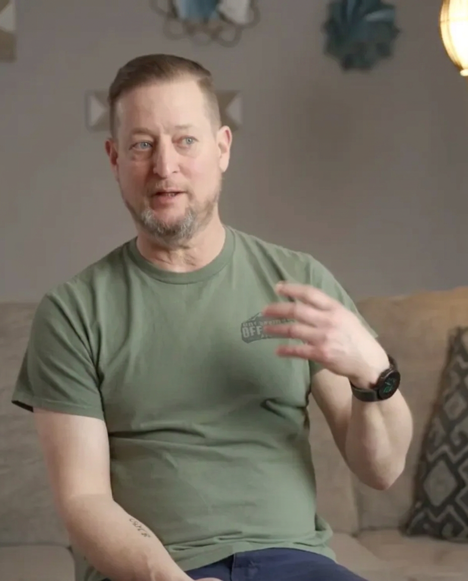David, a program participant